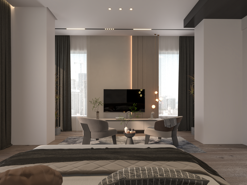 غرفة الماستر روم