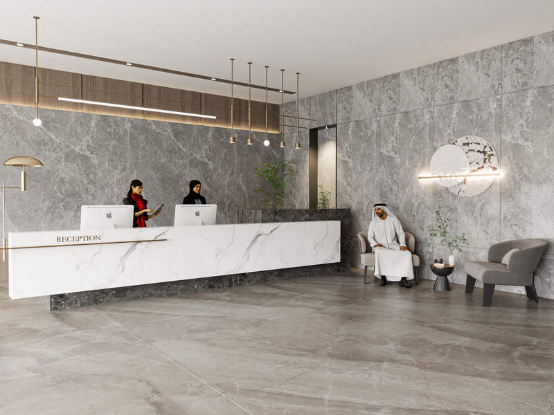 مساحة عمل مُلهمة لشركة رصيد القابضة: حيث يلتقي الابتكار بالرفاهية