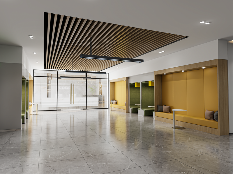 مساحة عمل مُلهمة لشركة رصيد القابضة: حيث يلتقي الابتكار بالرفاهية