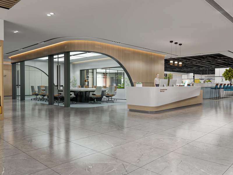 مساحة عمل مُلهمة لشركة رصيد القابضة: حيث يلتقي الابتكار بالرفاهية