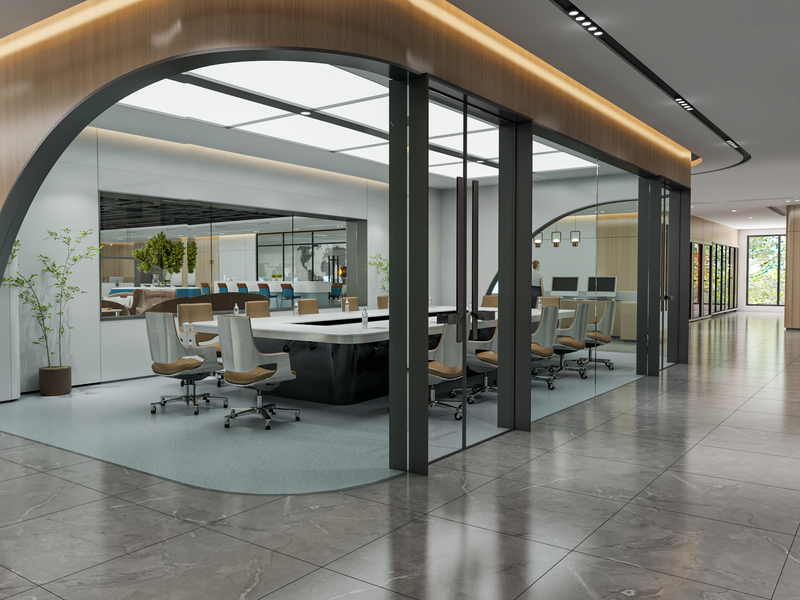 مساحة عمل مُلهمة لشركة رصيد القابضة: حيث يلتقي الابتكار بالرفاهية