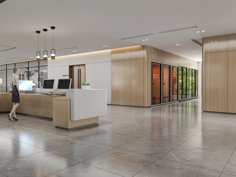 مساحة عمل مُلهمة لشركة رصيد القابضة: حيث يلتقي الابتكار بالرفاهية