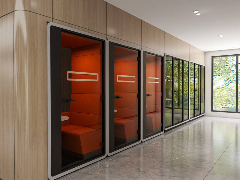 مساحة عمل مُلهمة لشركة رصيد القابضة: حيث يلتقي الابتكار بالرفاهية