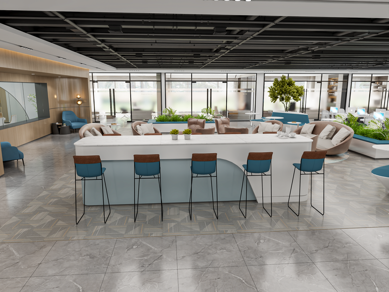 مساحة عمل مُلهمة لشركة رصيد القابضة: حيث يلتقي الابتكار بالرفاهية