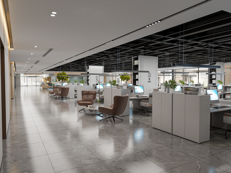 مساحة عمل مُلهمة لشركة رصيد القابضة: حيث يلتقي الابتكار بالرفاهية