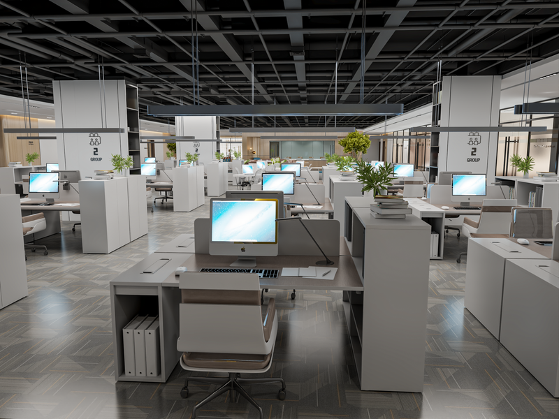 مساحة عمل مُلهمة لشركة رصيد القابضة: حيث يلتقي الابتكار بالرفاهية