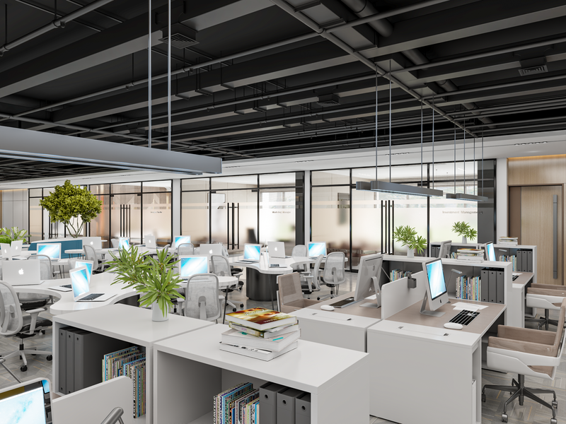 مساحة عمل مُلهمة لشركة رصيد القابضة: حيث يلتقي الابتكار بالرفاهية