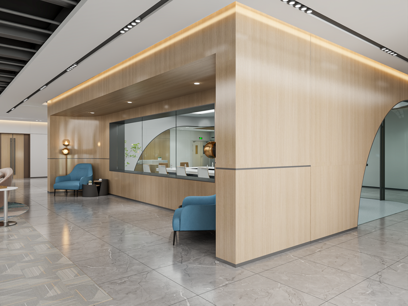 مساحة عمل مُلهمة لشركة رصيد القابضة: حيث يلتقي الابتكار بالرفاهية