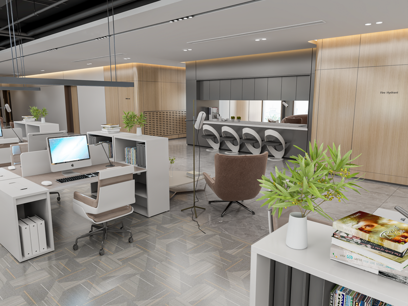 مساحة عمل مُلهمة لشركة رصيد القابضة: حيث يلتقي الابتكار بالرفاهية