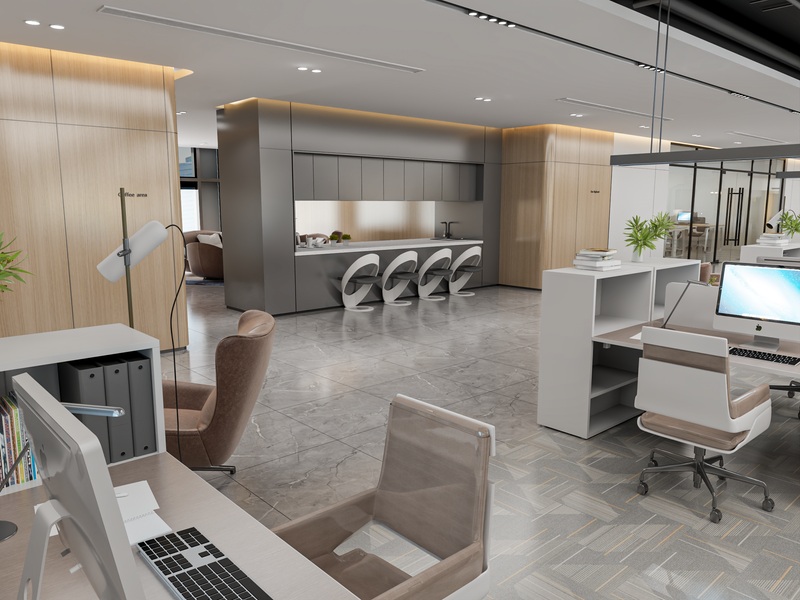 مساحة عمل مُلهمة لشركة رصيد القابضة: حيث يلتقي الابتكار بالرفاهية