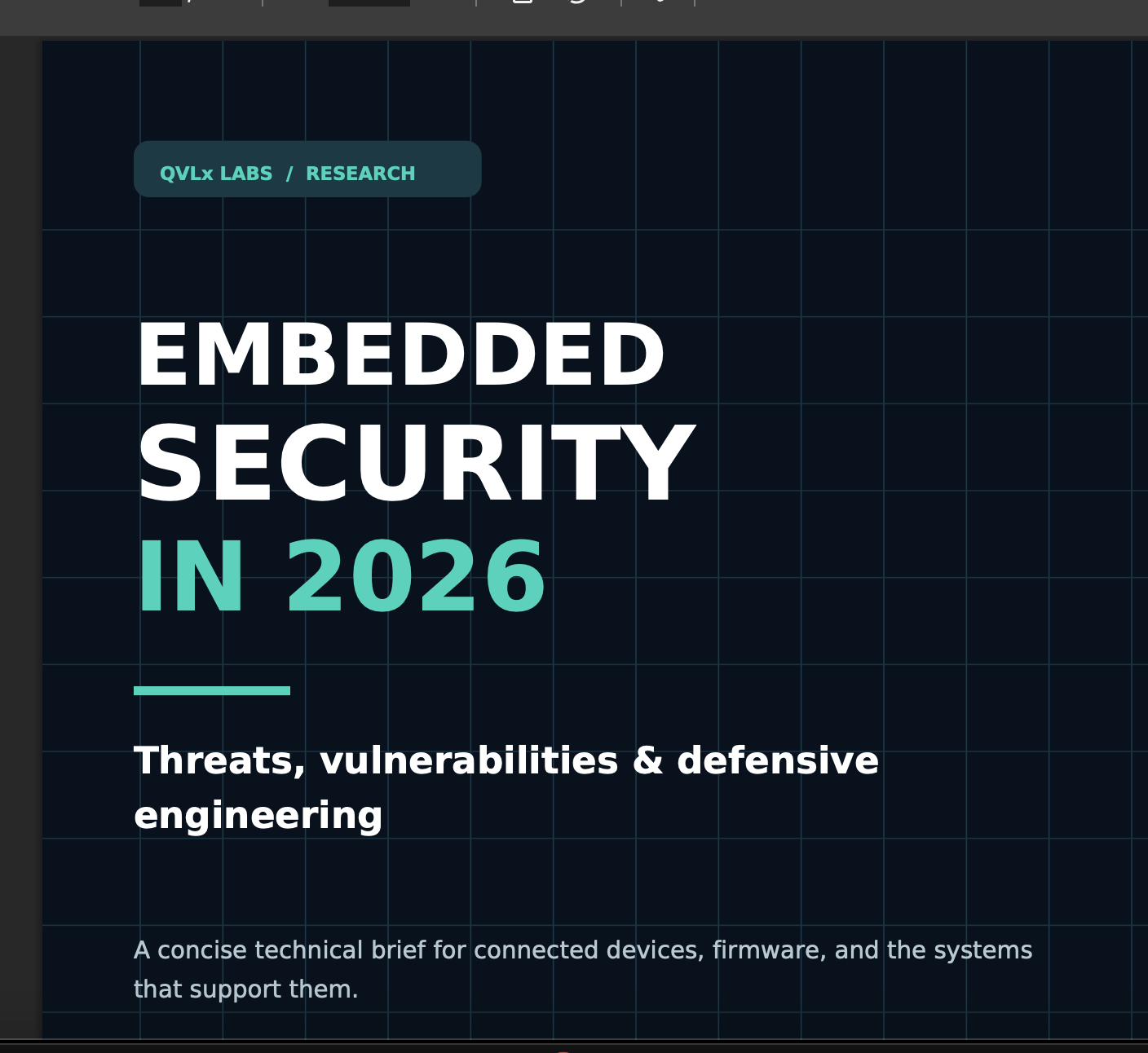 Embedded Security Trends (10/23/2026)