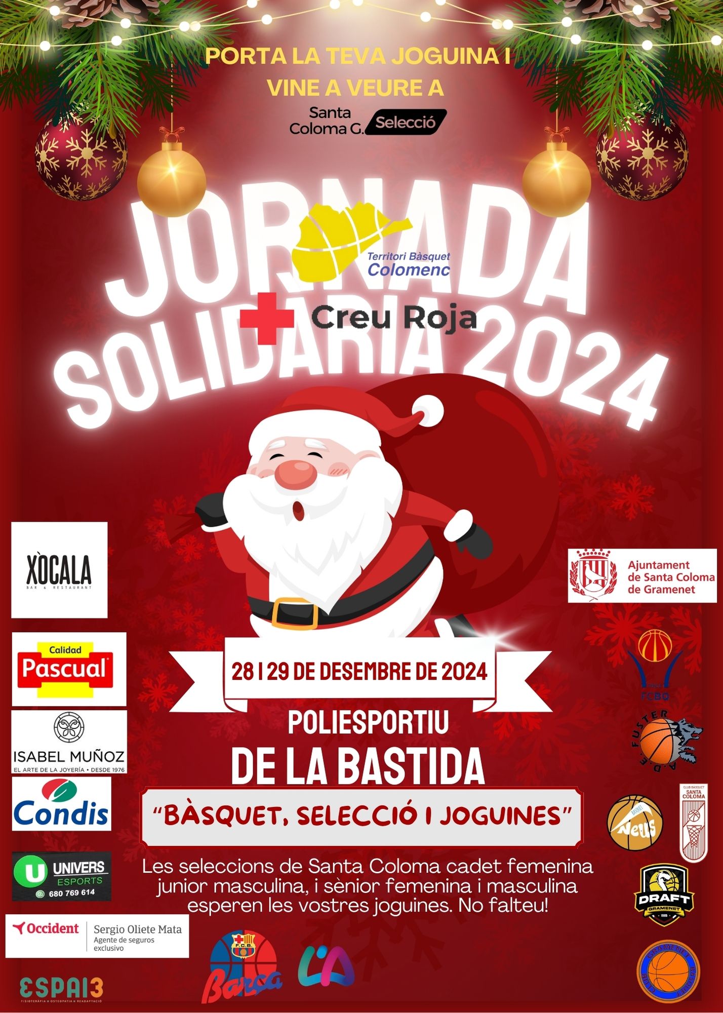 Cartell Jornada Solidària 2024
