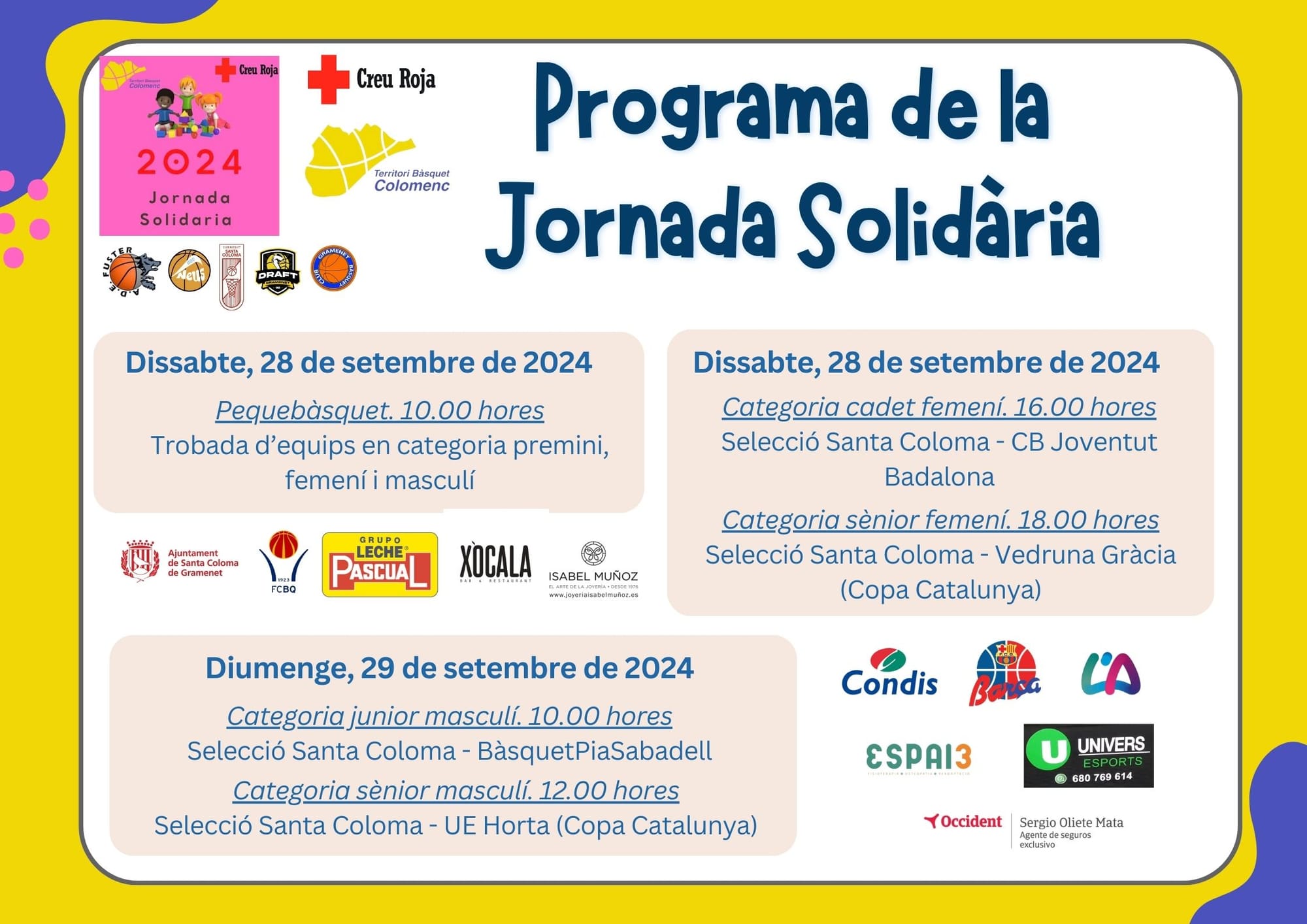 Programa Jornada Solidària 2024