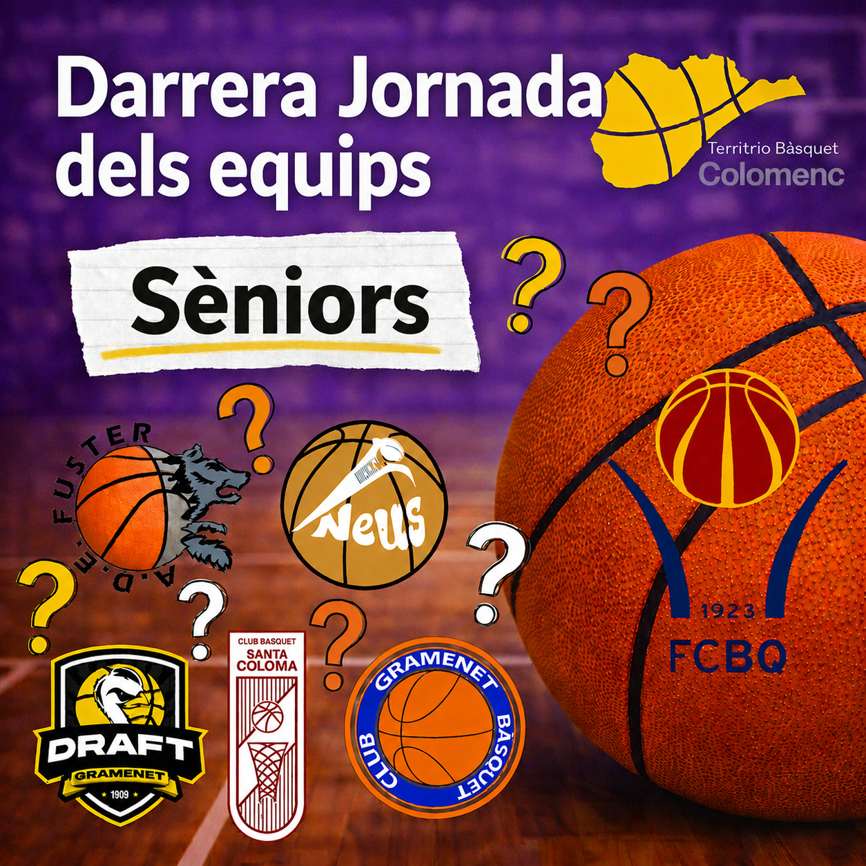 Possibilitats dels equips sèniors a la darrera jornada: El bàsquet colomenc es juga el tot per el tot! 🏀🔥