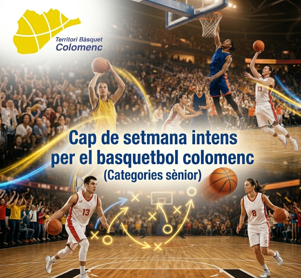 Cap de setmana intens per el basquetbol colomenc (Categories sènior)