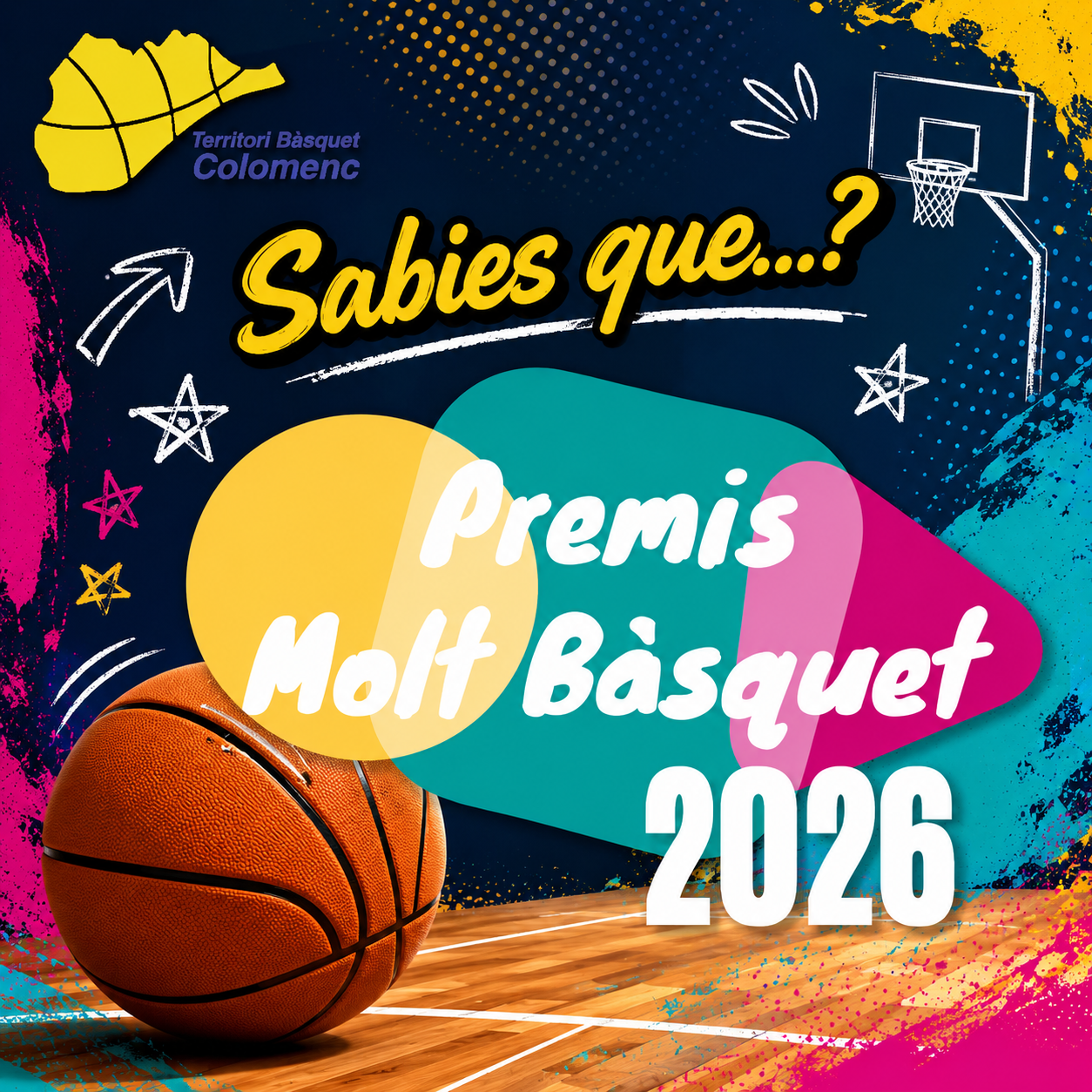 Premis Molt Bàsquet 2026. Sàbies que....?. Una ciutat bolcada amb el bàsquet: Les grans xifres d'aforament i guardons de la història dels Premis