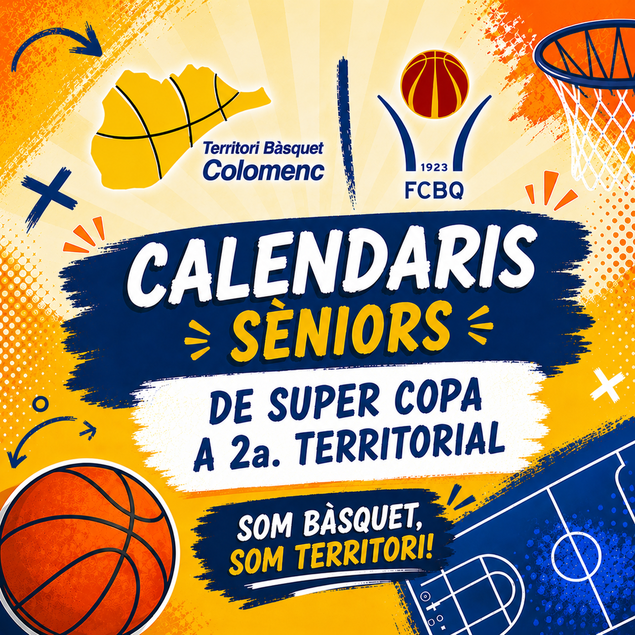 Ja hi ha full de ruta: Anàlisi dels calendaris dels equips sènior de Santa Coloma per a la temporada 2026/2027