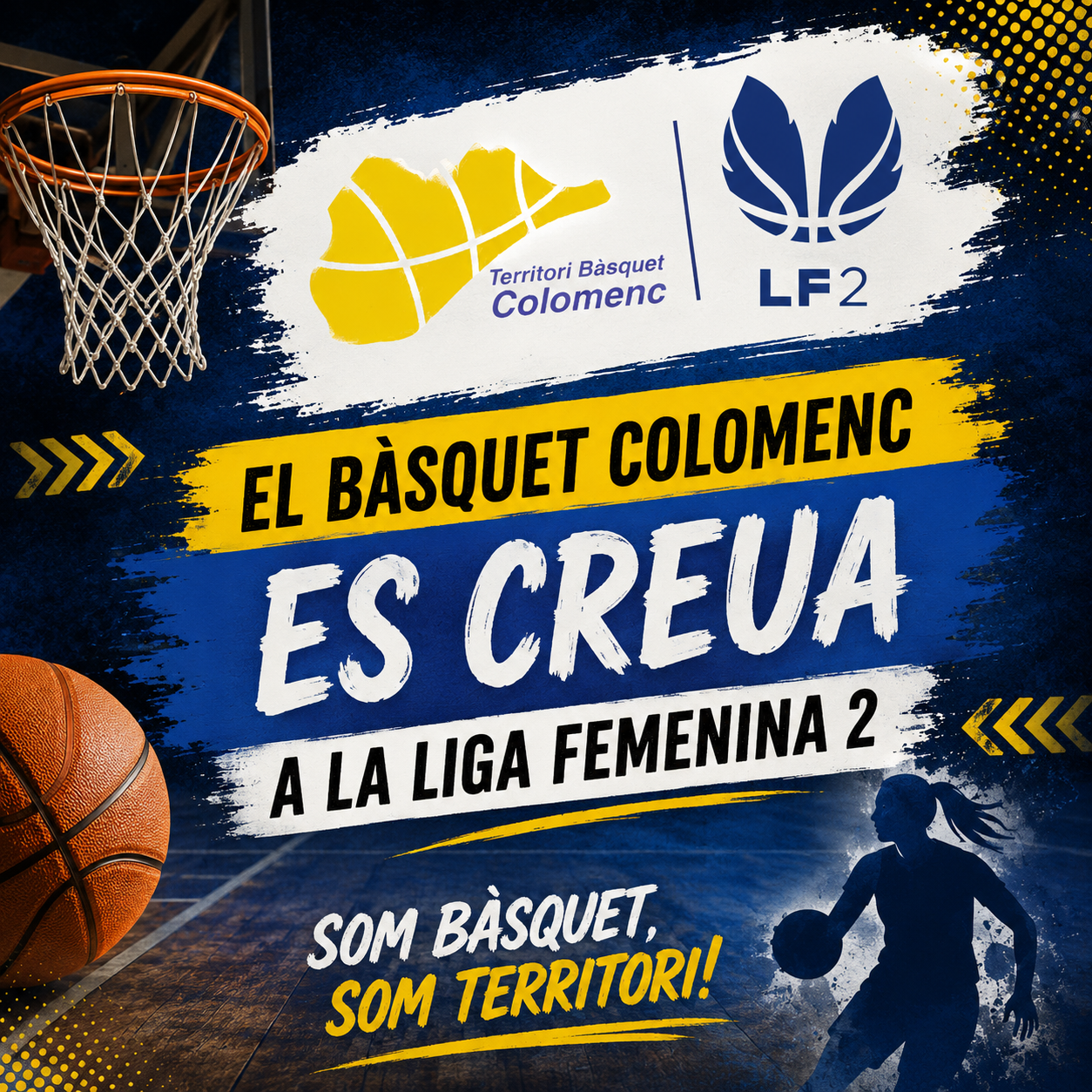 El bàsquet colomenc es creua a la Liga Femenina 2