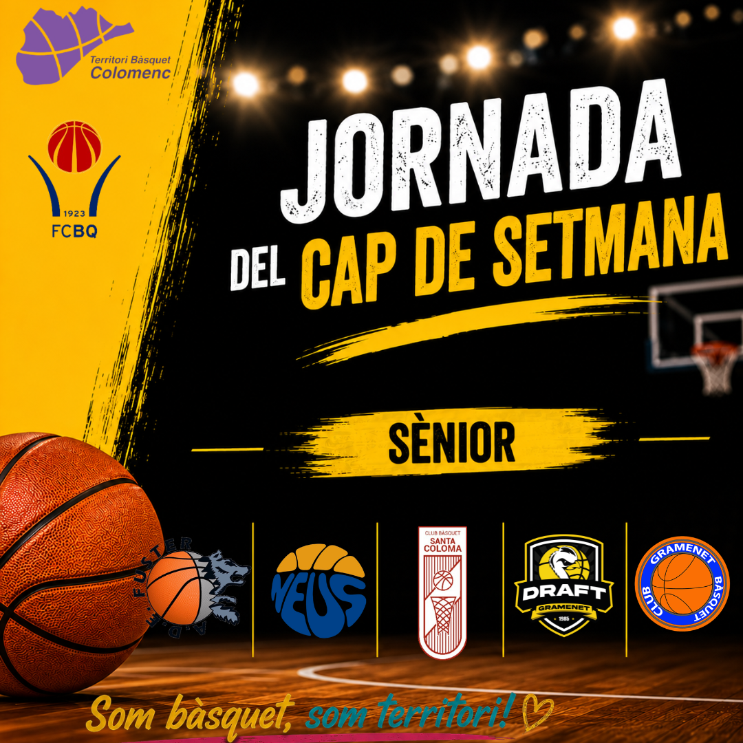 Prèvia Jornada Sènior: el CB Santa Coloma obre la Super Copa davant el CE Sant Nicolau