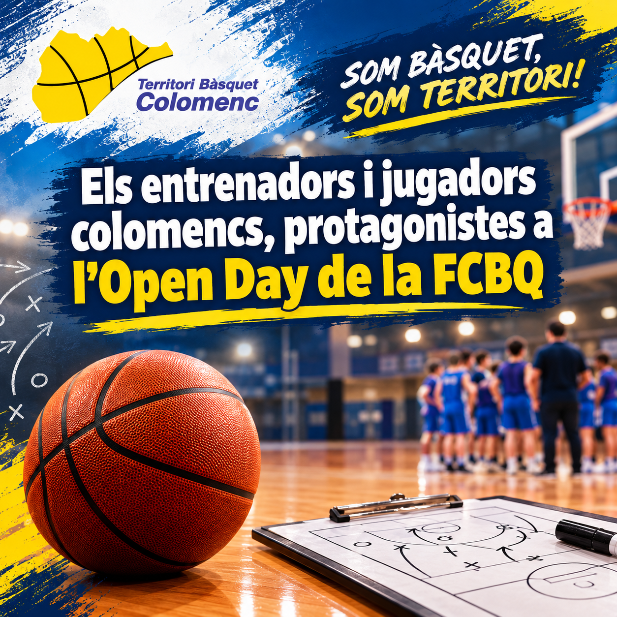 Els entrenadors i jugadors colomencs, protagonistes a l’Open Day Preferent de la FCBQ
