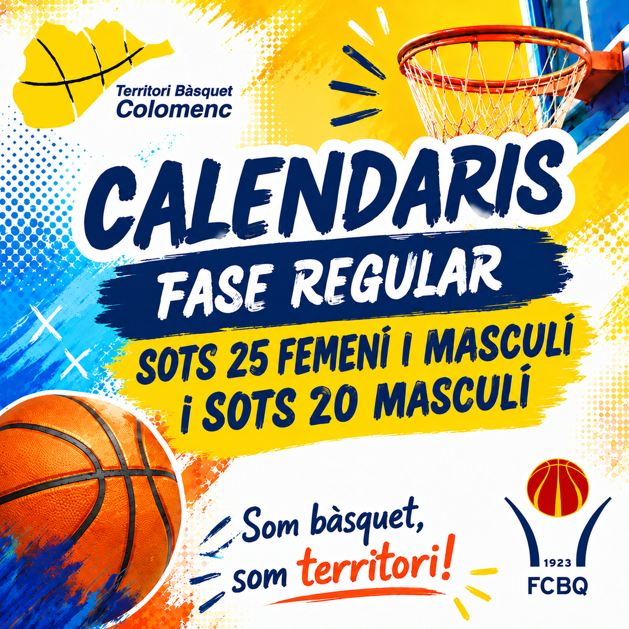 Els calendaris del Sub-25 i el Sub-20: tres equips colomencs ja coneixen el seu camí