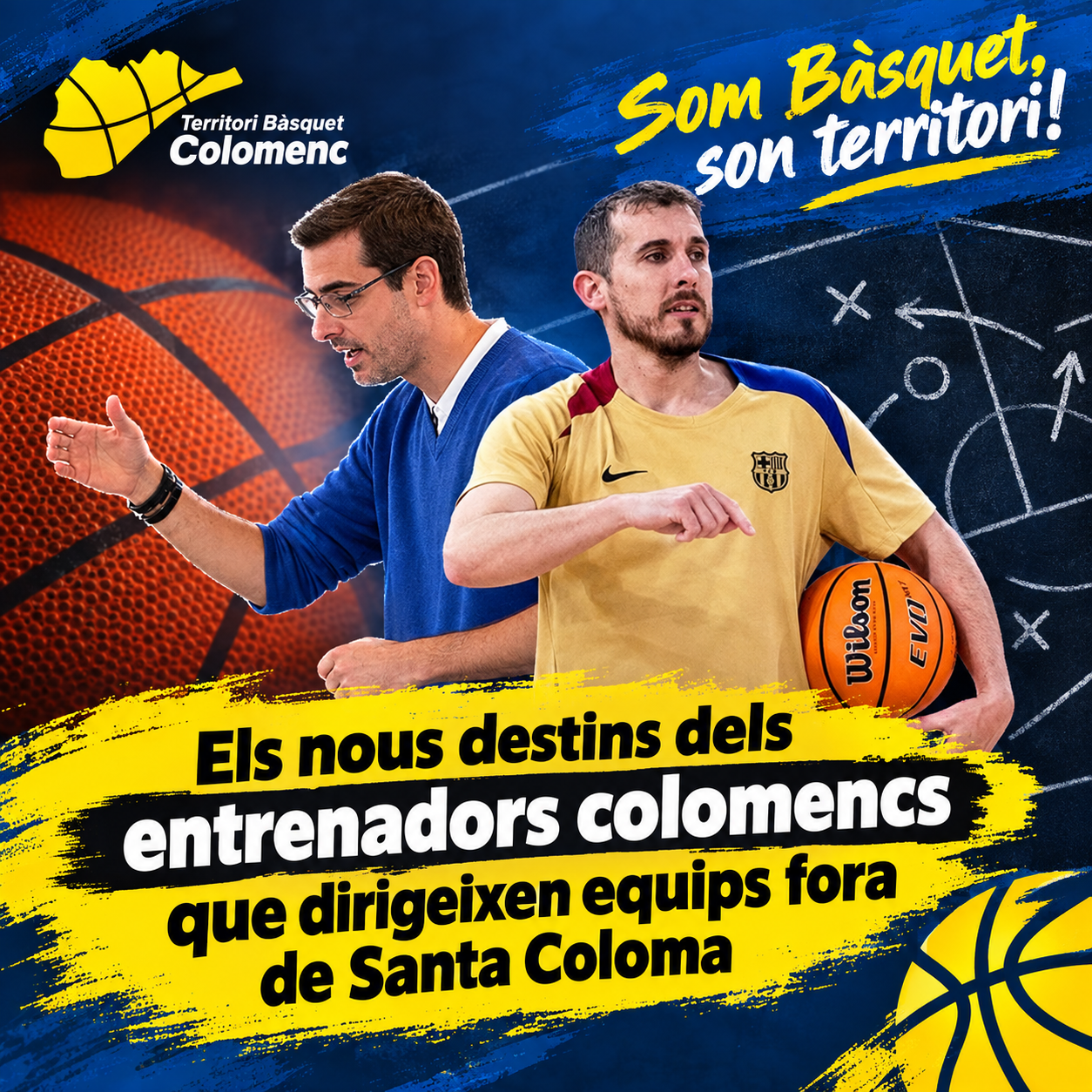 Els nous destins dels entrenadors colomencs que dirigeixen equips fora de Santa Coloma