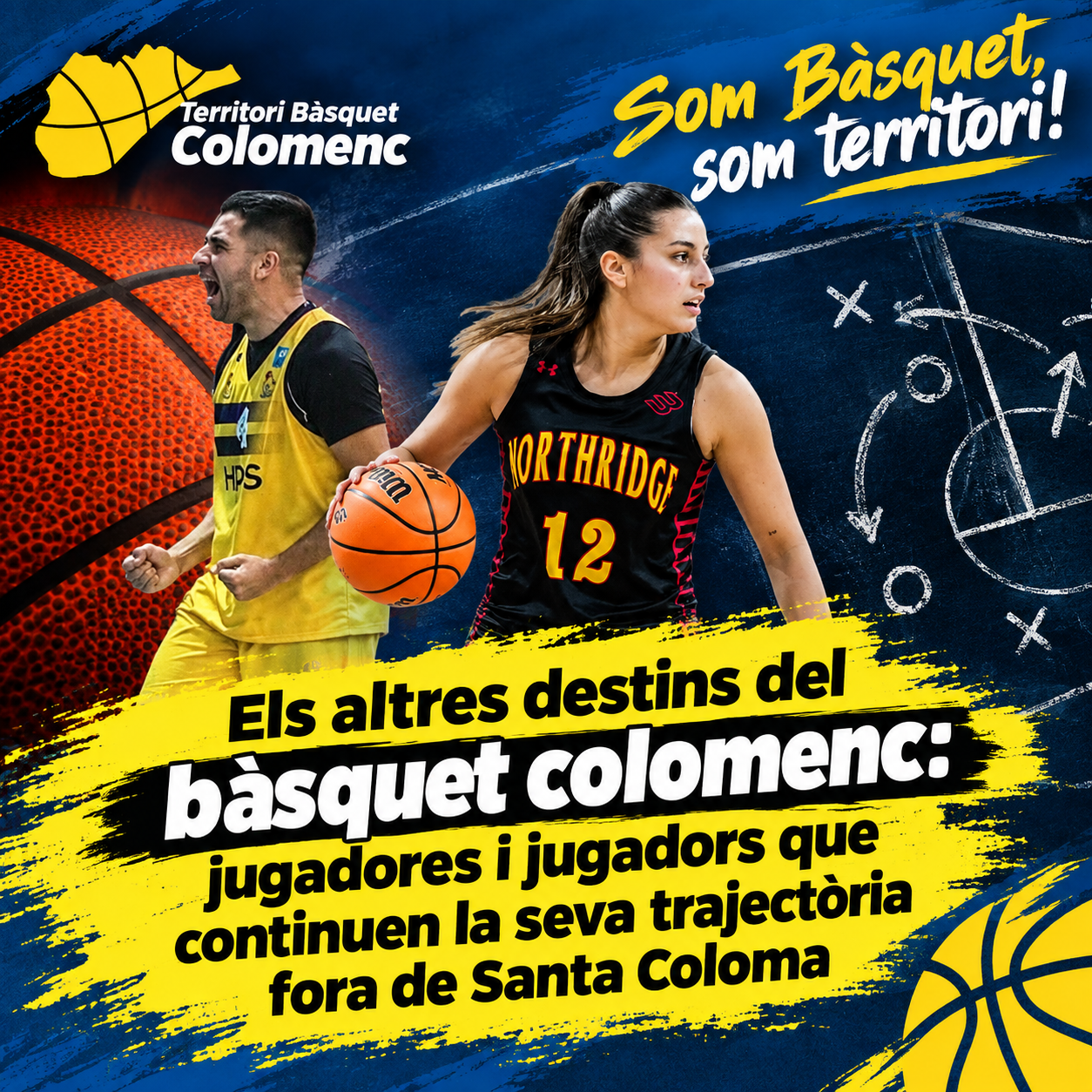 Els altres destins del bàsquet colomenc: jugadores i jugadors que continuen la seva trajectòria fora de Santa Coloma