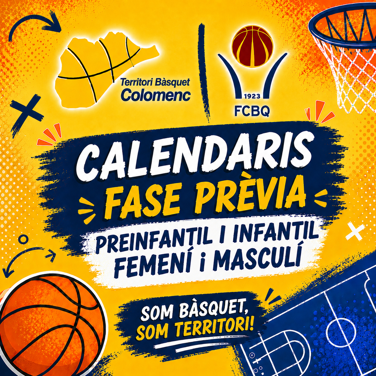 El preinfantil i l’infantil colomenc ja tenen calendari per a una nova temporada