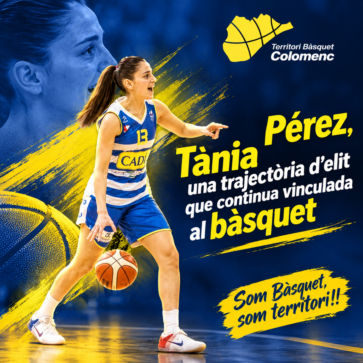 Tània Pérez, una trajectòria d’elit que continua vinculada al bàsquet