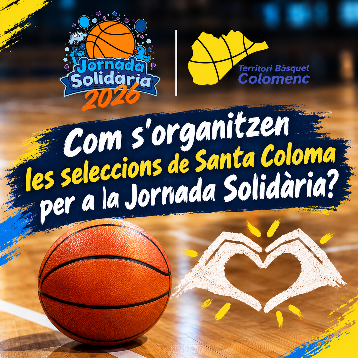 Com s’organitzen les seleccions de Santa Coloma per a la Jornada Solidària?