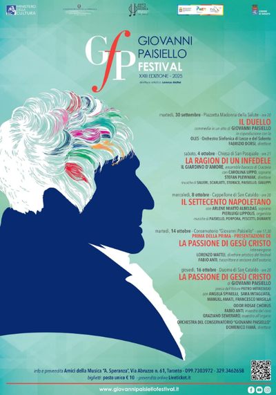 INAUGURAZIONE DEL "GIOVANNI PAISIELLO" XXIII EDIZIONE