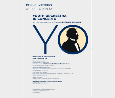 CONCERTO DELLA YOUTH ORCHESTRA DEL CONSERVATORIO VERDI DI MILANO