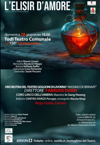 "L'ELISIR D'AMORE" Direttore Fabrizio Dorsi