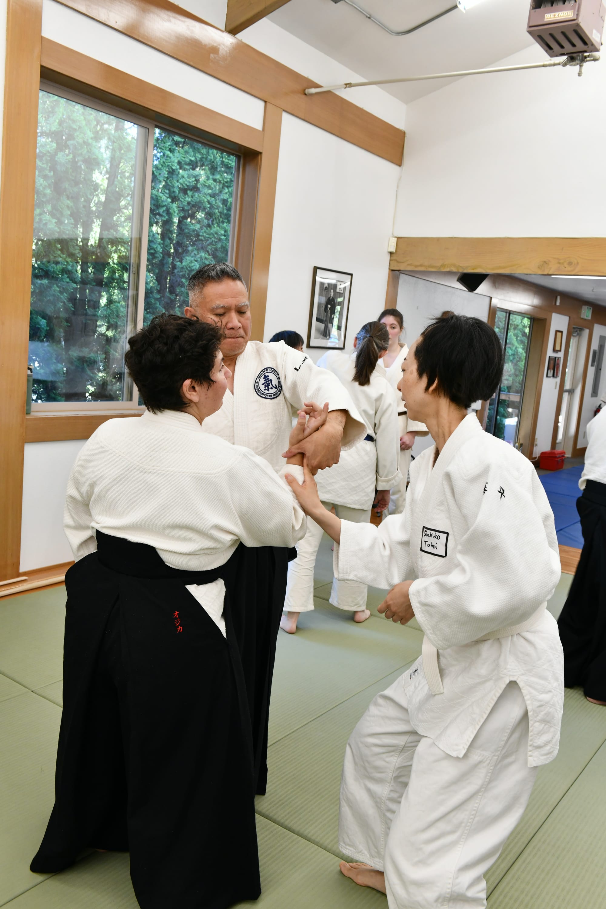 Seminar Portland Tohei Sensei 2026 (group practice)