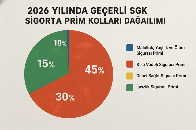 01.01.2026 TARİHİ İTİBARİYLE SGK BELGE TÜRÜ VE PRİM ORANLARI