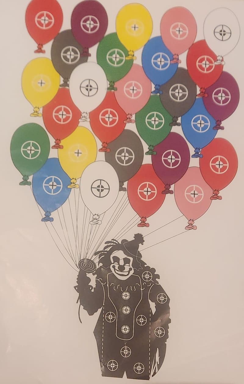 Crazy Clown Partner Shoot