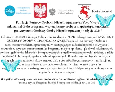ASYSTENT OSOBISTY OSOBY NIEPEŁNOSPRAWNEJ 2024