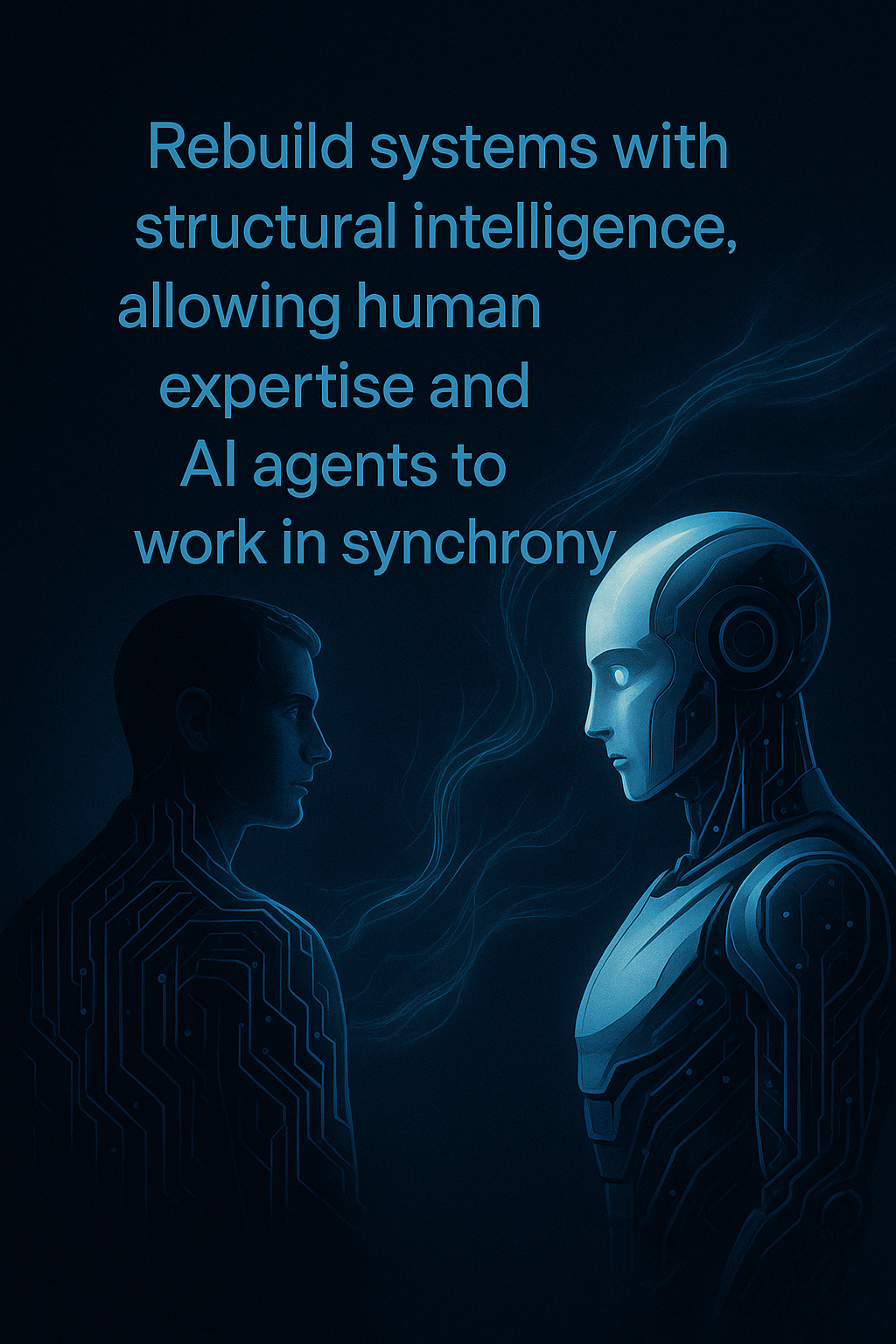 Rebuild systems with structural intelligence, allowing human expertise and AI agents to work in synchrony
