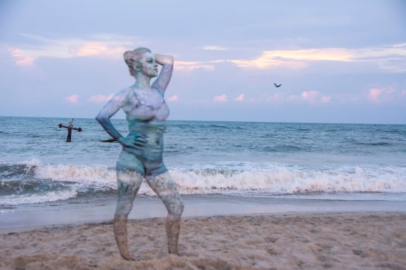 Camouflage Body painting 