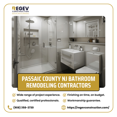 Passaic County NJ Bathroom Remodeling Contractors: Transform Your Space with Expert Craftsmanship