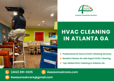 HVAC CLEANING IN ATLANTA GA | 4 Season Air Care LLC