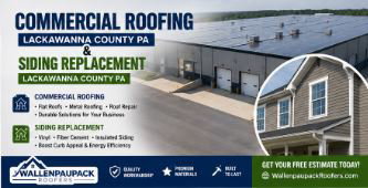 Commercial Roofing & Siding Replacement in Lackawanna County PA