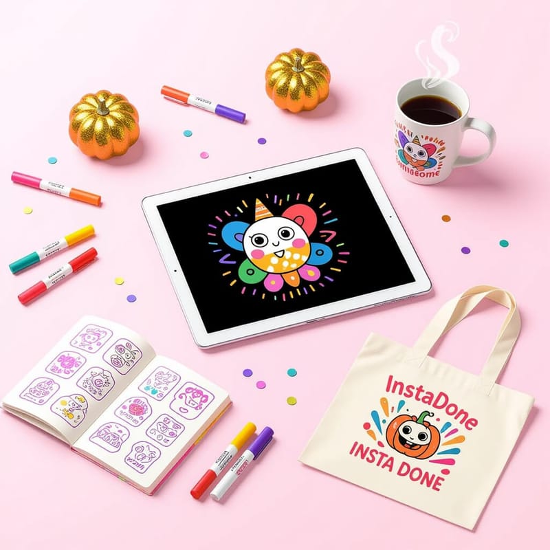 Insta Done: Turning Random Sparks Into Quirky, Festive, and Fun Designs