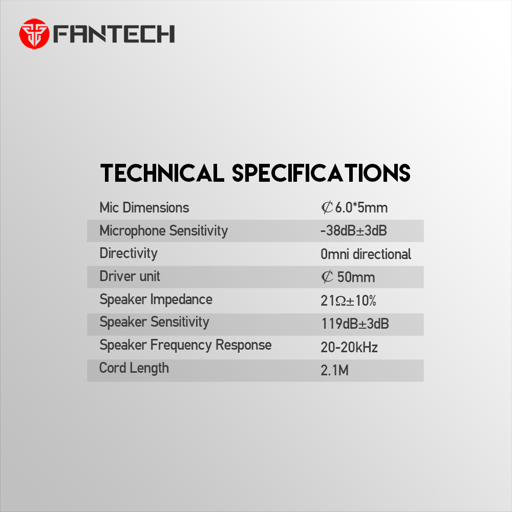 FANTECH HG17s Visage II Gaming Headset