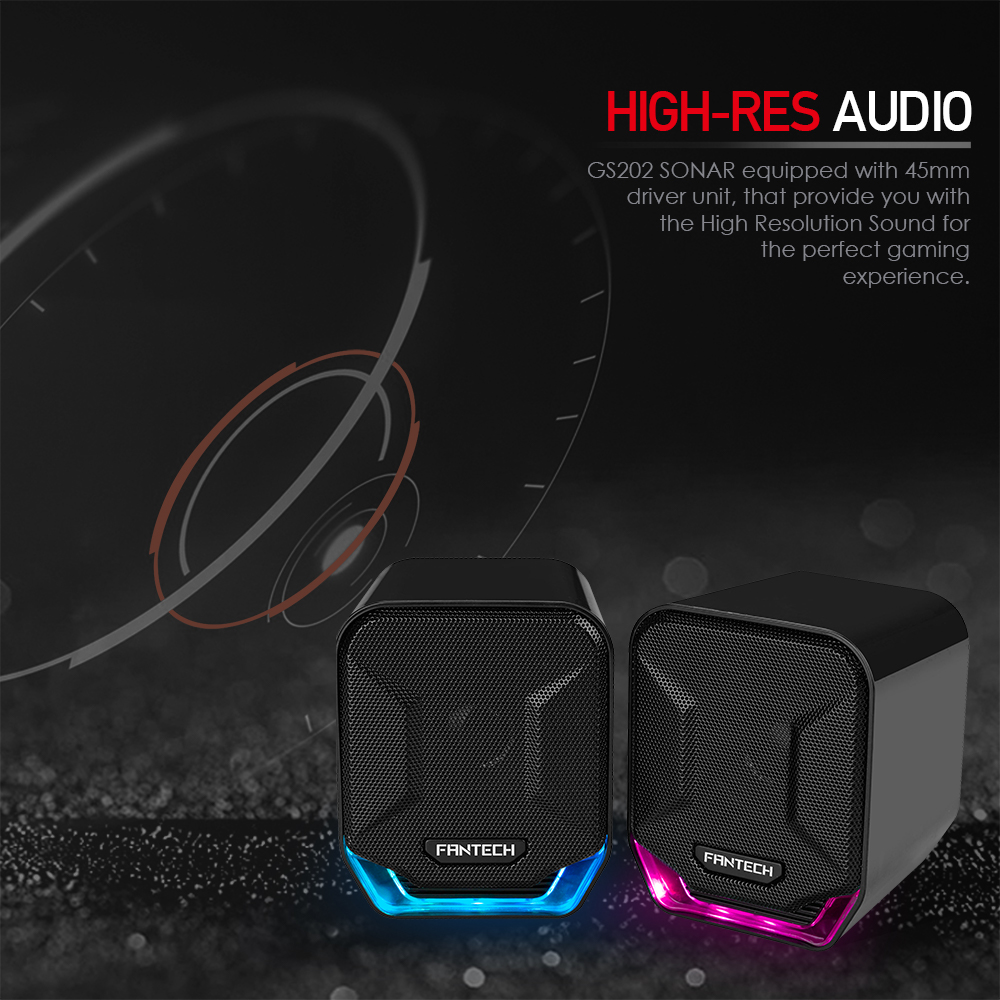 FANTECH SONAR GS202 Gaming  Music Speaker