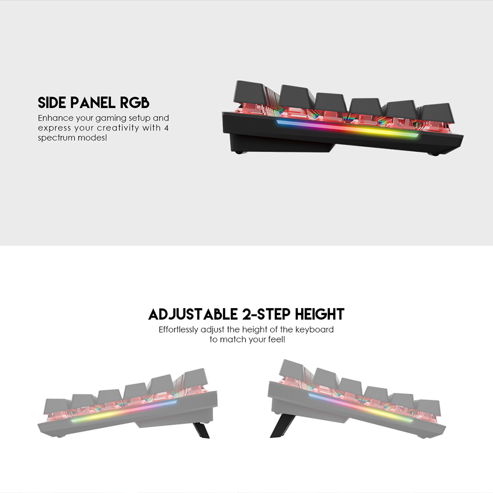 FANTECH MAXFIT87 MK856 RGB MECHANICAL KEYBOARD