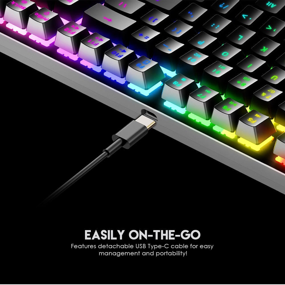 FANTECH MAXFIT87 MK856 RGB MECHANICAL KEYBOARD