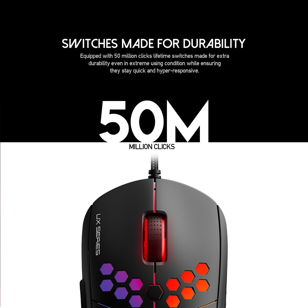 FANTECH HIVE UX2 GAMING MOUSE