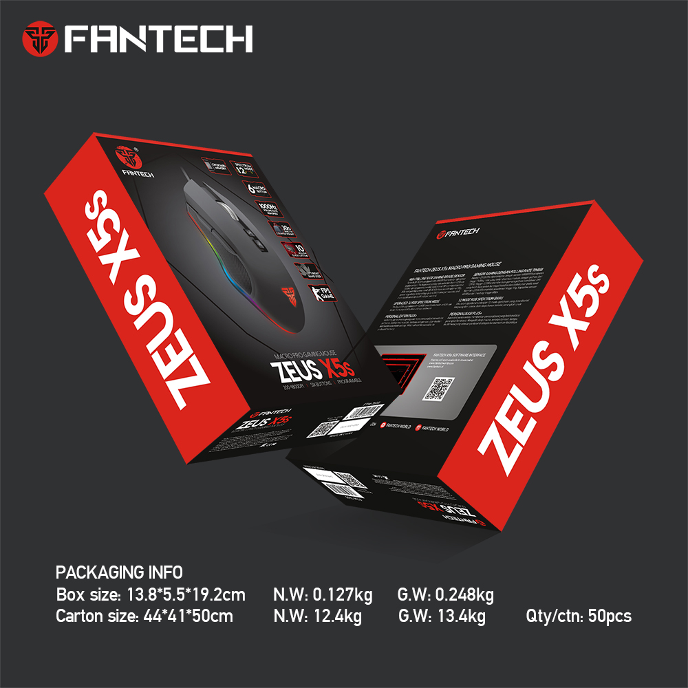 FANTECH X5s ZEUS GAMING MOUSE