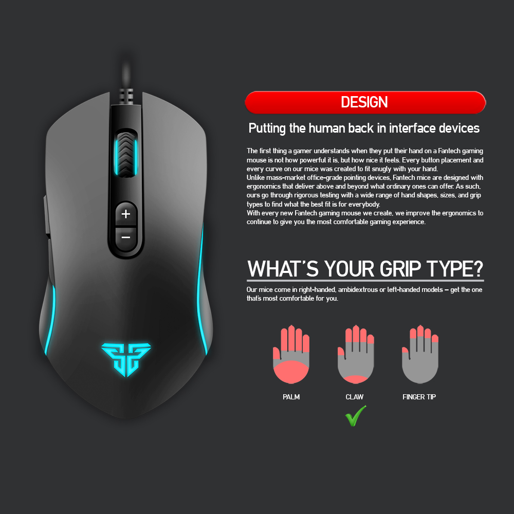 FANTECH X9 THOR GAMING MOUSE